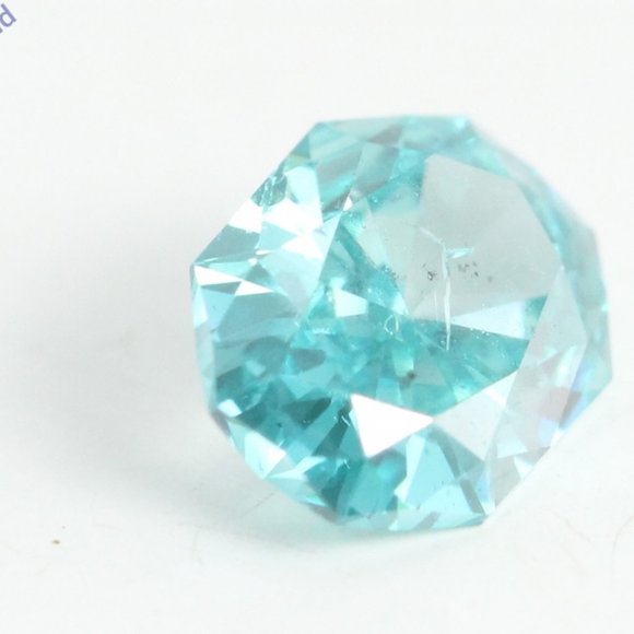 Radiant Loose Diamond (0.51 Ct Blue() Si3 ) C28003016 - Picture 4 of 5